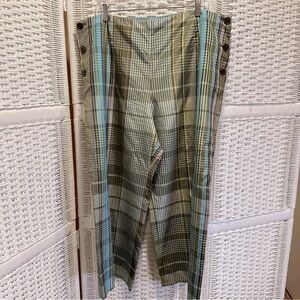 TALBOTS Silk Wide Leg Crop Pants size 20